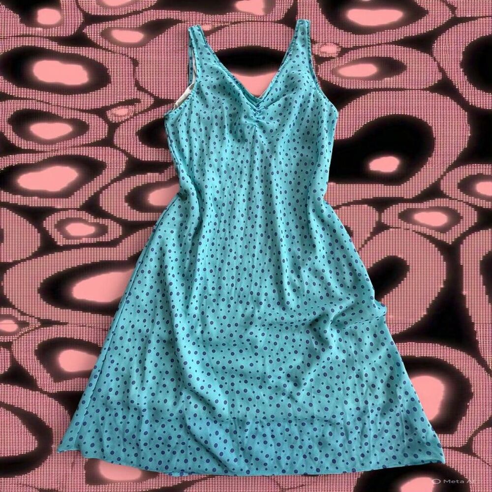 Whimsy Sheath Size M Polka Dot Dress